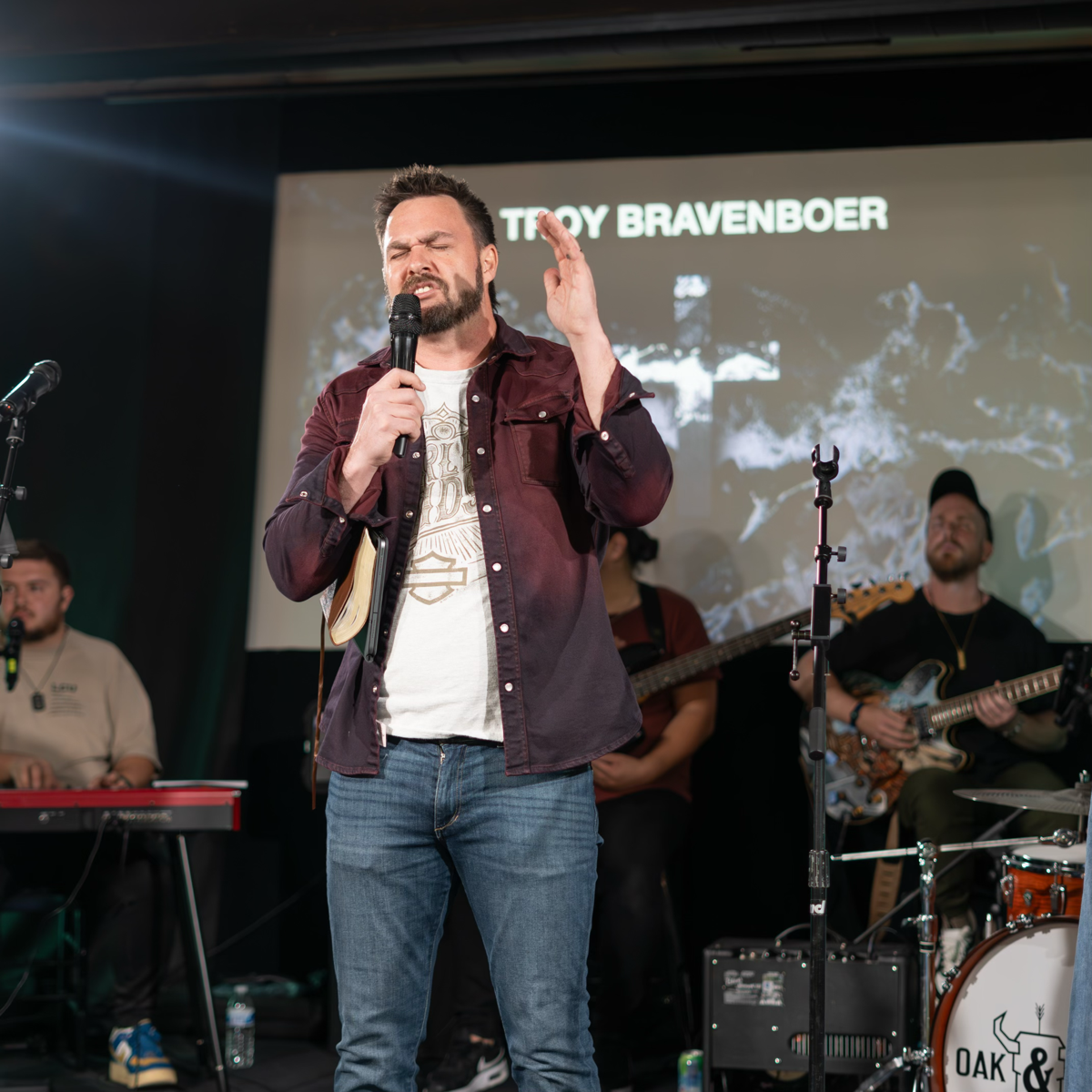 Troy Brave teaching kingdom business leaders